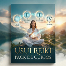 Pack Completo de Maestría en Reiki Usui: Niveles 1 a 4