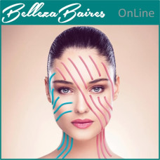 Kinesiotape Facial Online: Terapia de Belleza Energética y Rejuvenecimiento Natural