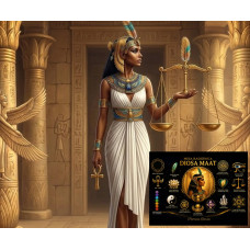 Mesa Radiónica de la Diosa Maat: Portal de Verdad y Equilibrio Cósmico (Curso Online)