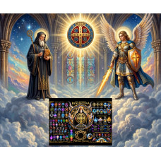 Mesa Radiónica Benedictina: Sanación y Protección Espiritual Avanzada